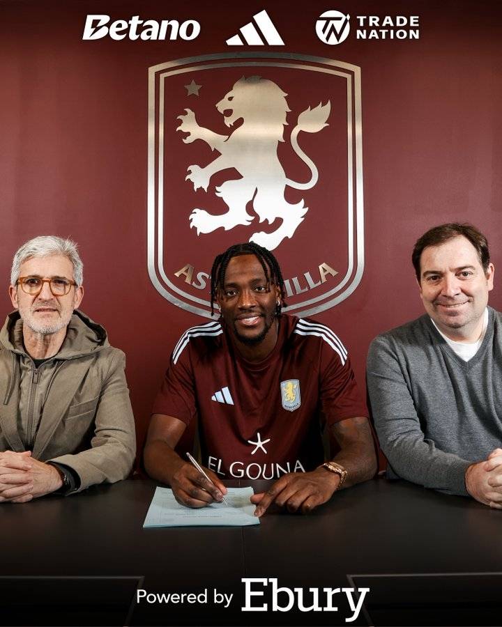 重返英超助力老东家争冠！官方：维拉签下亚伯拉罕